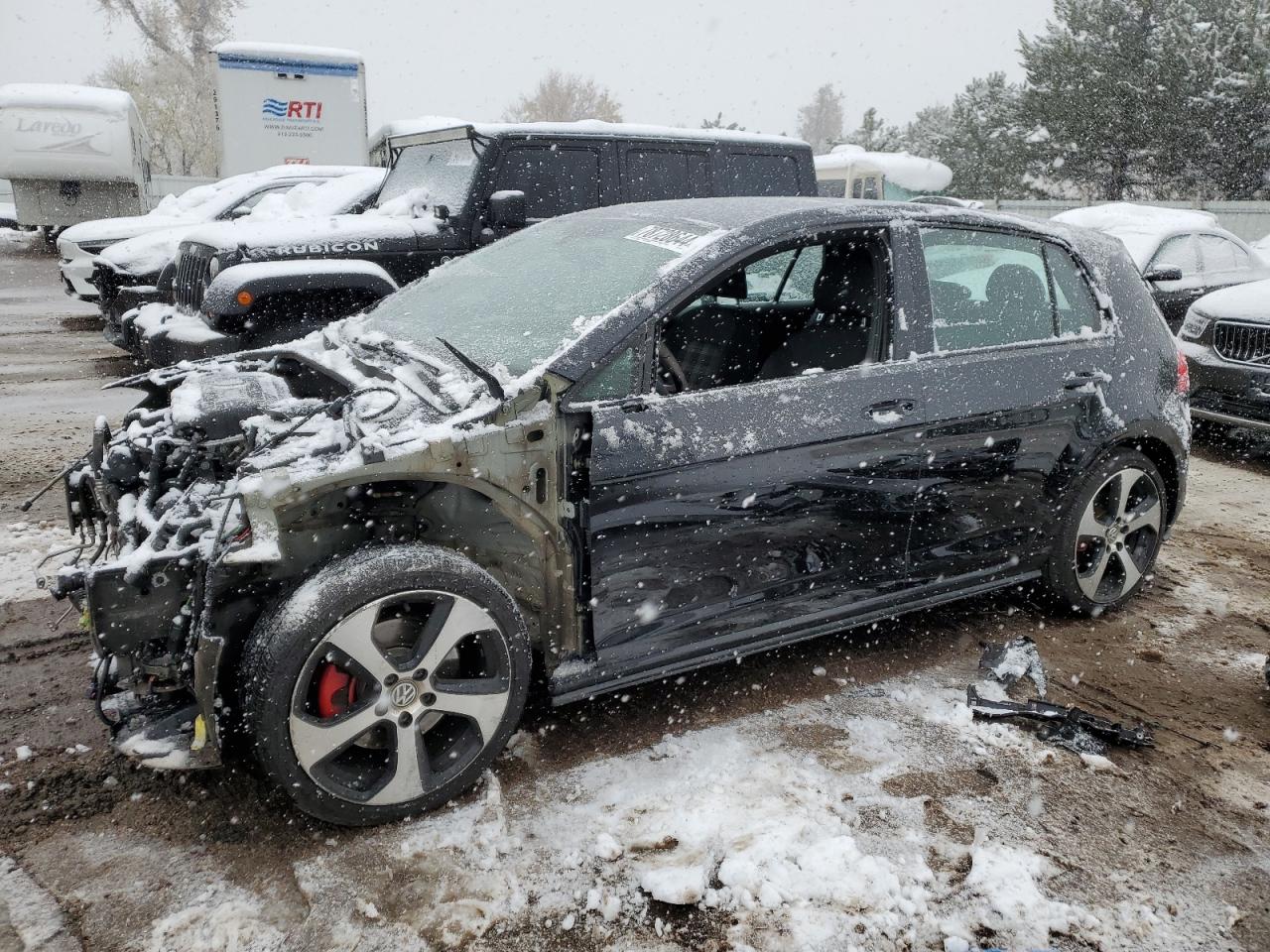 2018 Volkswagen GTI VIN 3VW547AU1JM290152