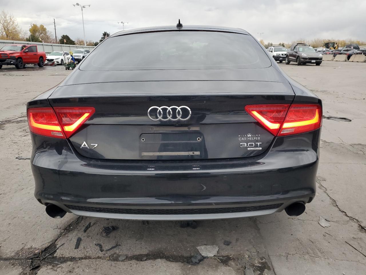2013 Audi A7 VIN WAU3GBFC0DN095655 Copart auction photo, hail damage thumbnail 6