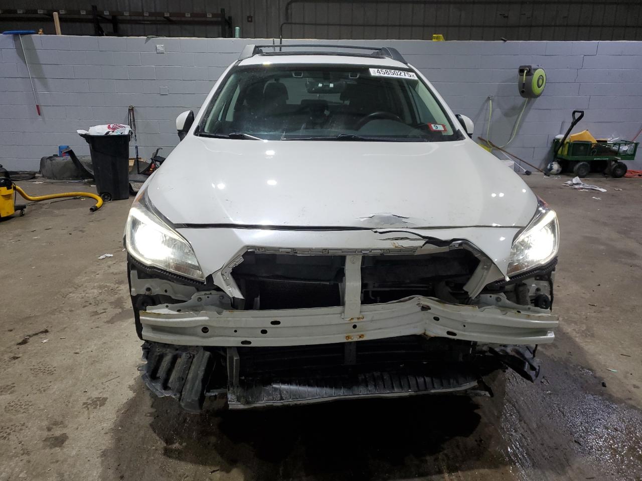 2017 Subaru Outback VIN 4S4BSANC3H3388553 Copart auction photo, front end damage thumbnail 5