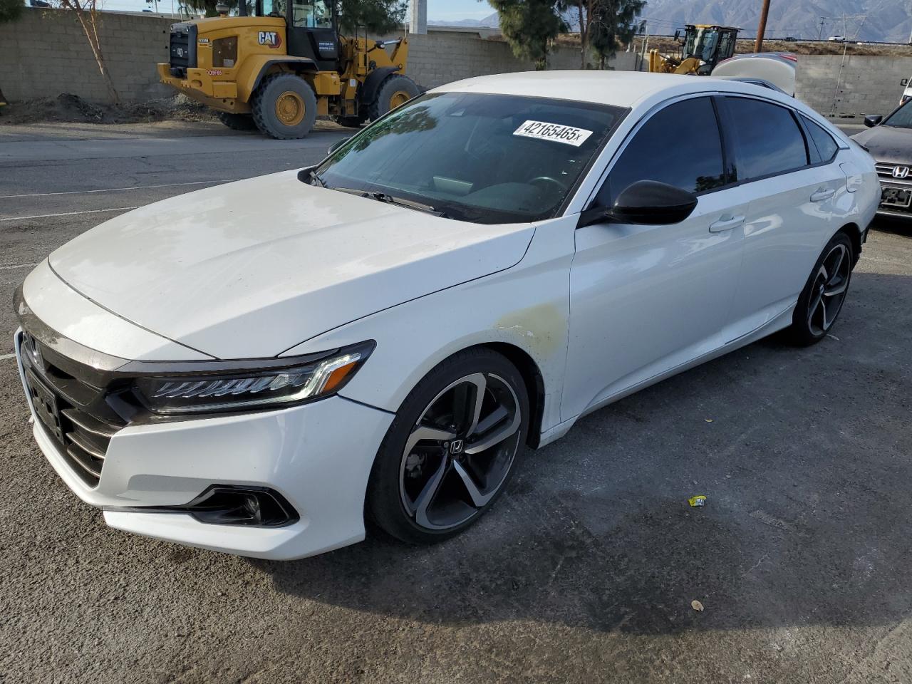 2022 Honda Accord VIN 1HGCV1F3XNA031569