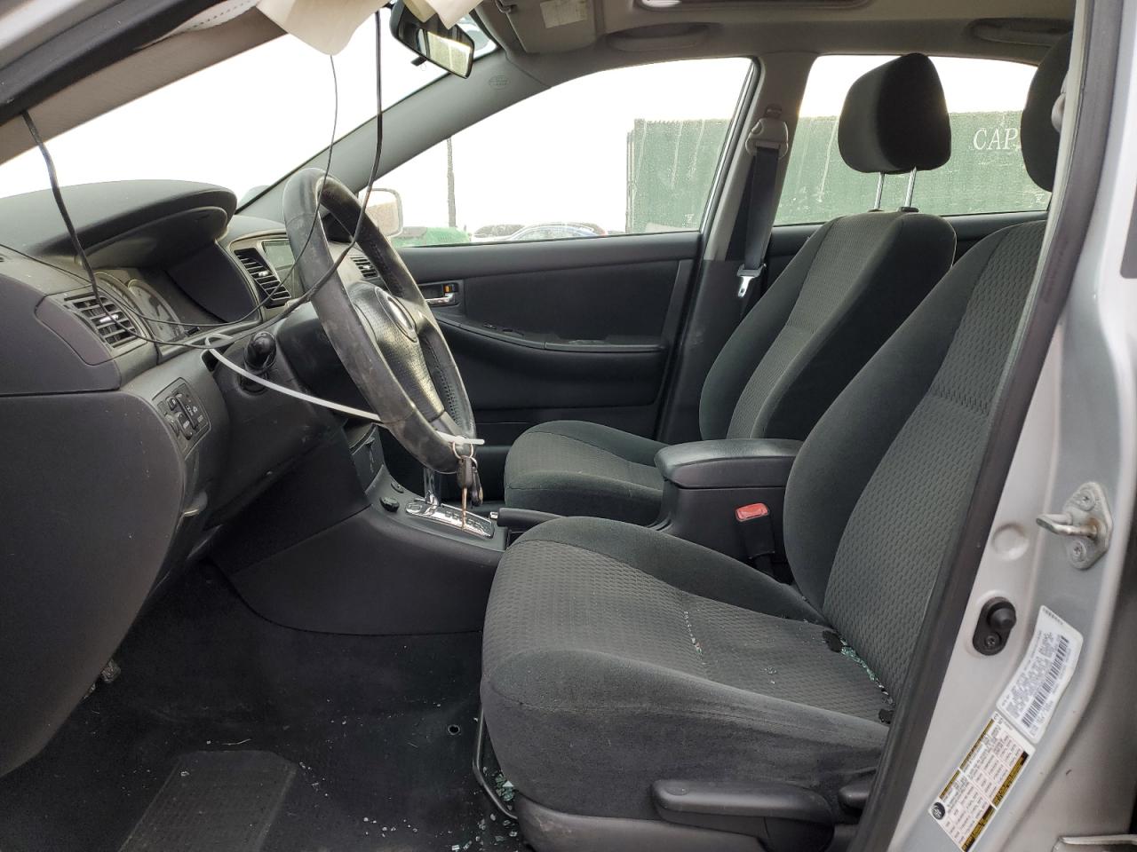 2007 Toyota Corolla VIN 1NXBR30E67Z860706 Copart auction photo, side / top/roof damage thumbnail 7