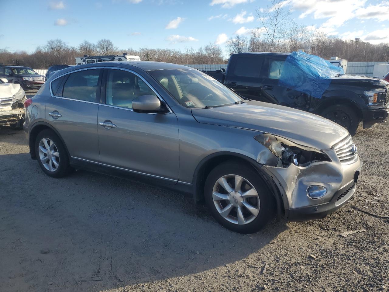 2010 Infiniti EX VIN JN1AJ0HR8AM753938 Copart auction photo, front end / minor dent/scratches damage thumbnail 4