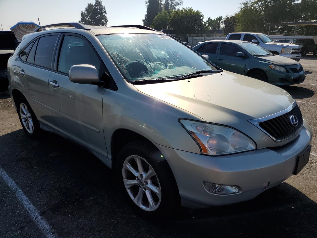 2009 Lexus RX VIN 2T2GK31U89C070730 Copart auction photo, side / minor dent/scratches damage thumbnail 4