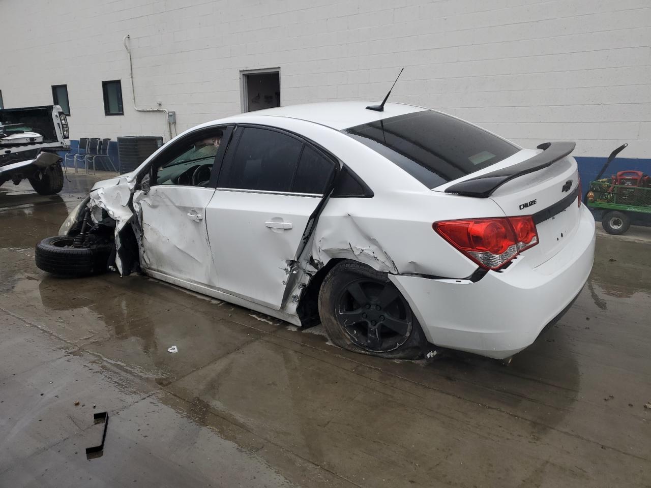 2013 Chevrolet Cruze VIN 1G1PC5SB6D7236062 Copart auction photo, side / front end damage thumbnail 2