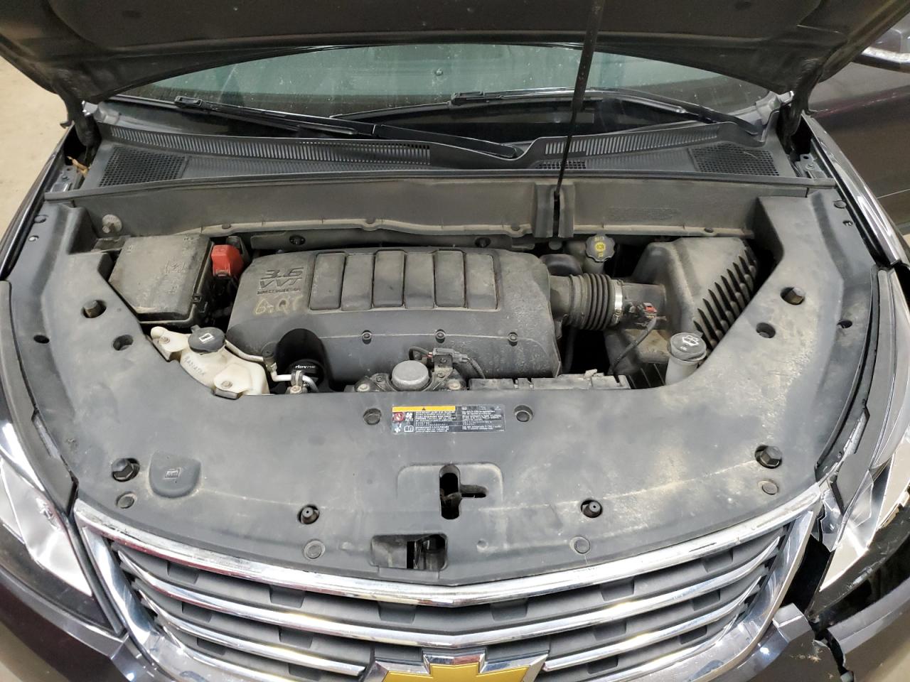 2013 Chevrolet Traverse VIN 1GNKVJKD8DJ162899 Copart auction photo, front end damage thumbnail 14