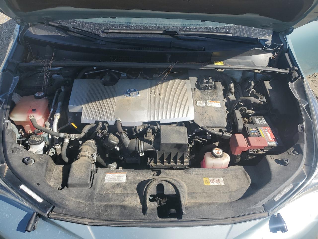 2016 Toyota Prius VIN JTDKARFU4G3028381 Copart auction photo, side damage thumbnail 11