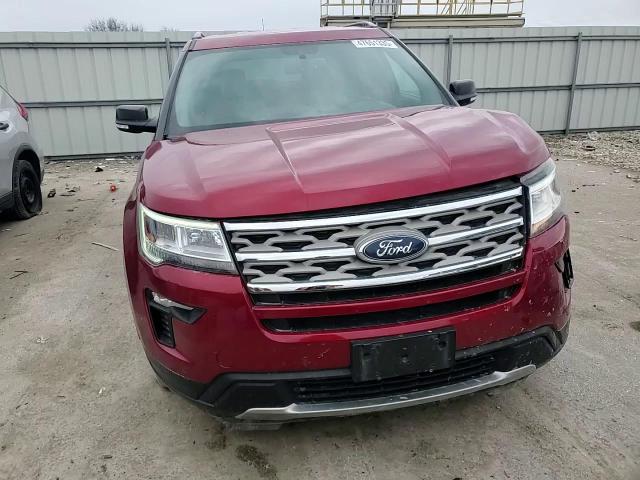 2018 Ford Explorer VIN 1FM5K8D87JGA97877 Copart auction photo, front end damage thumbnail 11