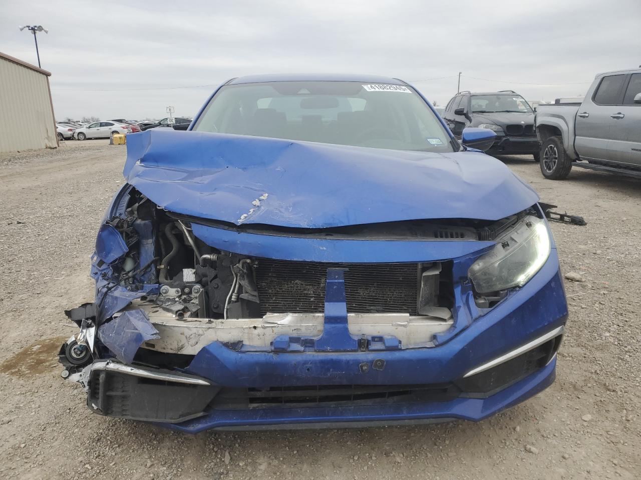 2019 Honda Civic VIN 2HGFC2F62KH593546 Copart auction photo, front end damage thumbnail 5