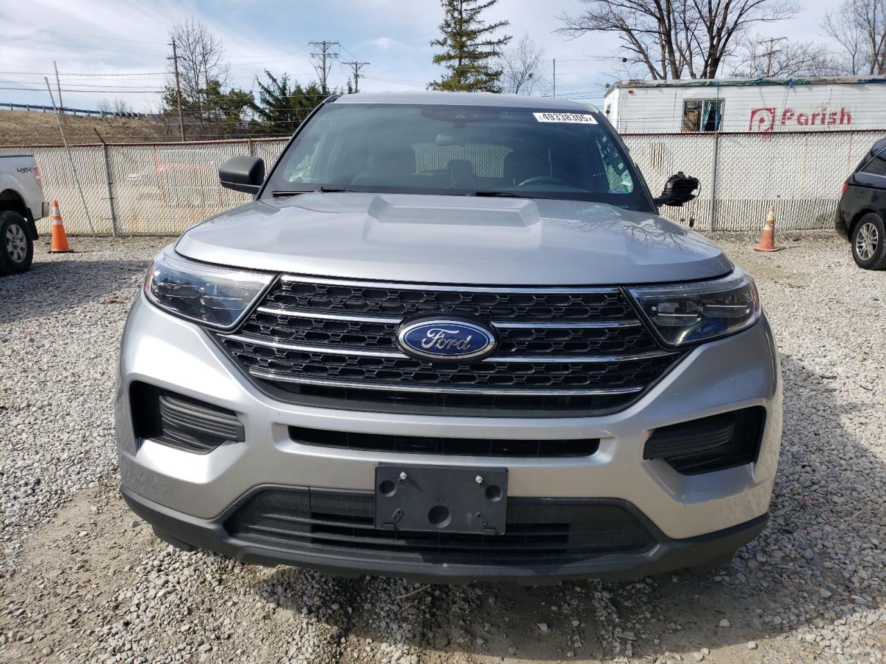 2020 Ford Explorer VIN 1FMSK8DH3LGC07863 Copart auction photo, top/roof / side damage thumbnail 5
