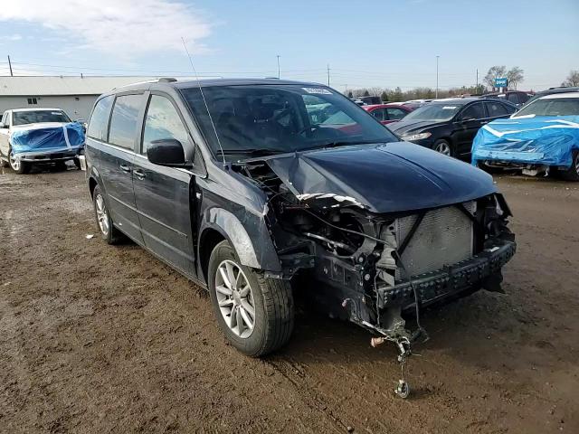2014 Dodge Caravan VIN 2C4RDGCG7ER459147 Copart auction photo, front end / mechanical damage thumbnail 12
