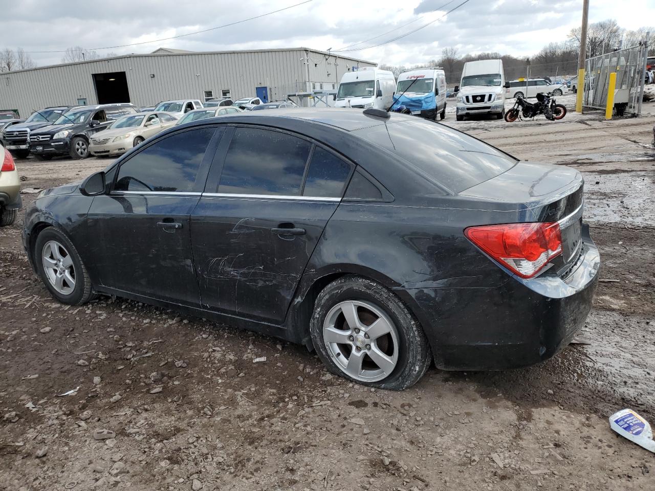 2016 Chevrolet Cruze VIN 1G1PE5SB2G7145479 Copart auction photo, side / rear end damage thumbnail 2