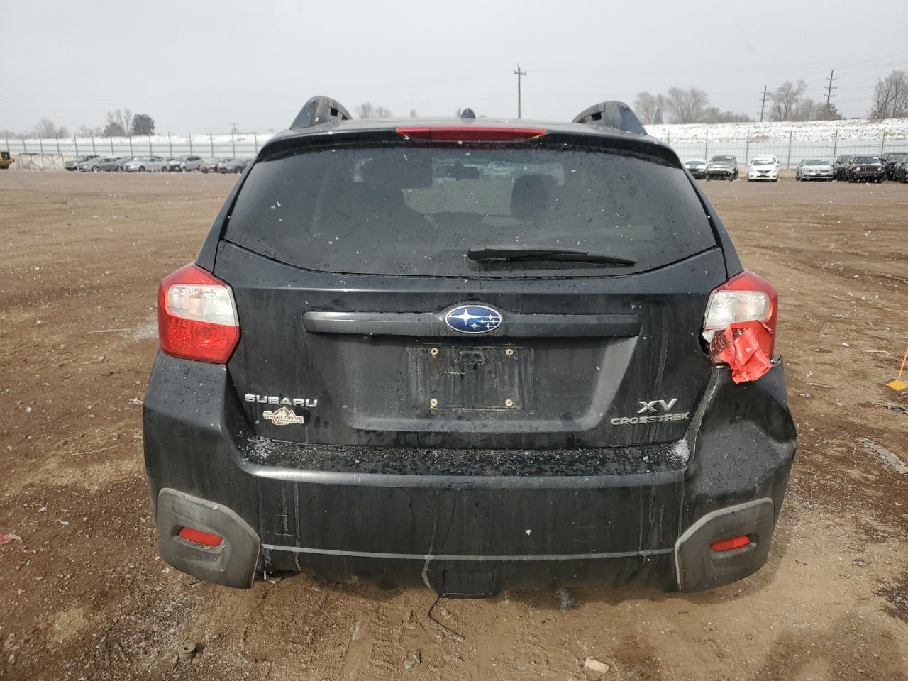 2015 Subaru XV VIN JF2GPACC4F9213819 Copart auction photo, front end / rear end damage thumbnail 6