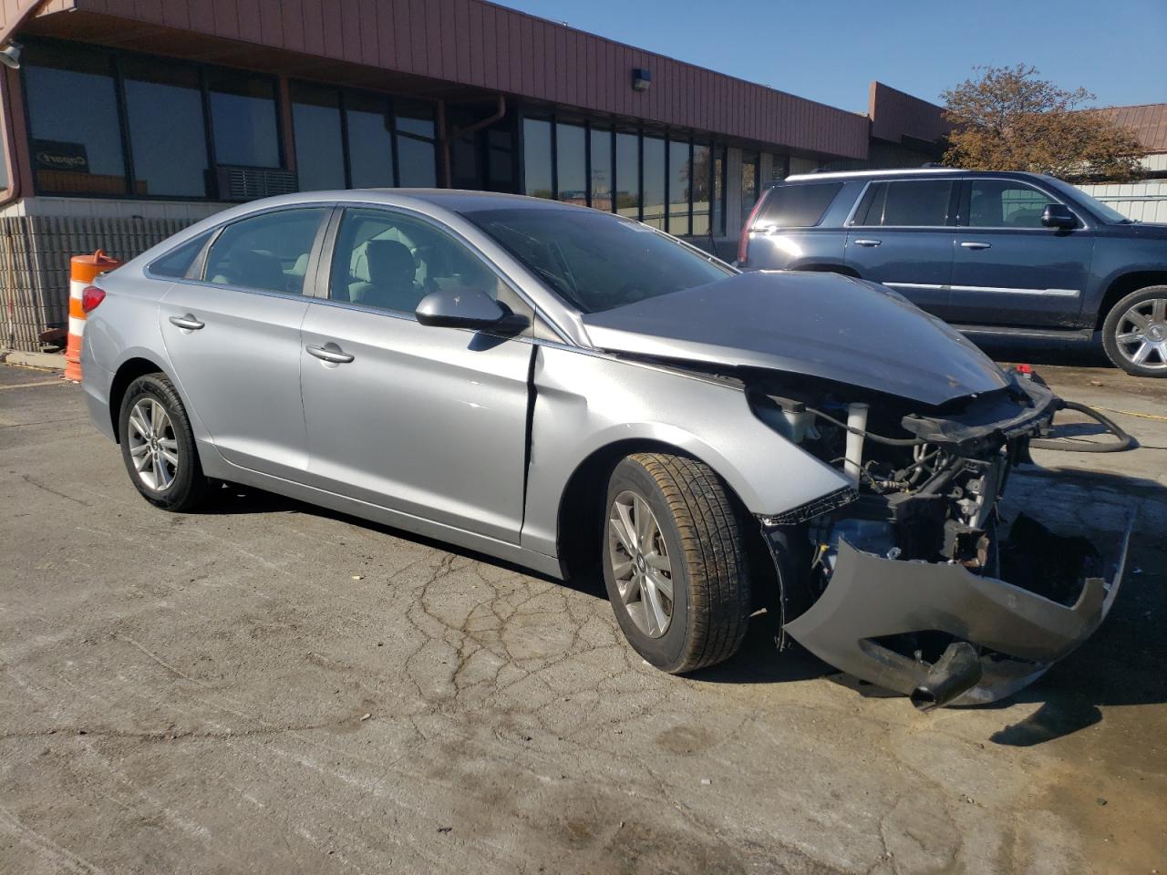 2017 Hyundai Sonata VIN 5NPE24AF4HH519271 Copart auction photo, front end damage thumbnail 4