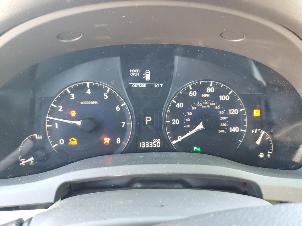 2010 Lexus RX VIN 2T2ZK1BA7AC038955 Copart auction photo, front end / side damage thumbnail 9