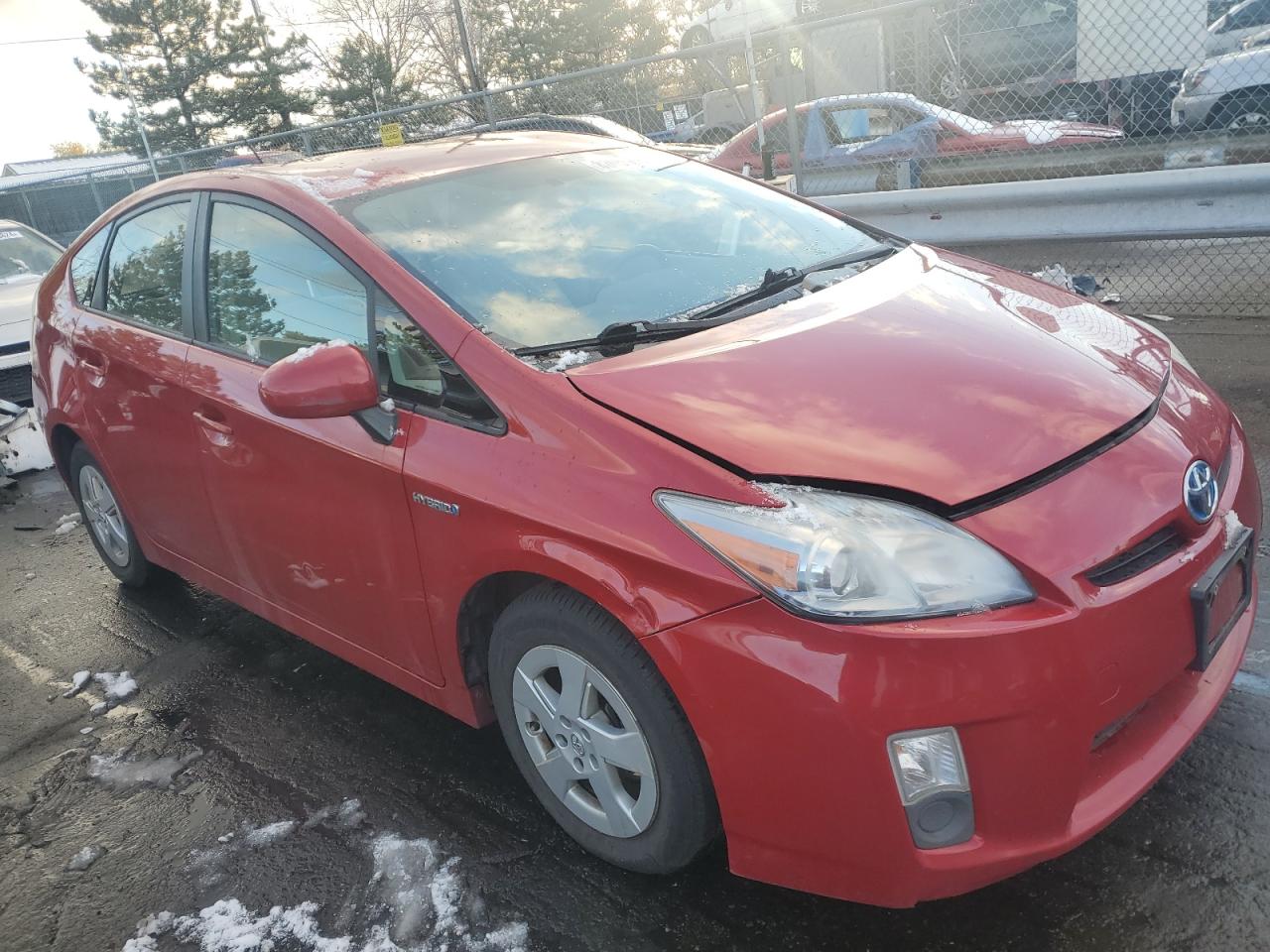 2010 Toyota Prius VIN JTDKN3DU2A0034788 Copart auction photo, front end damage thumbnail 4