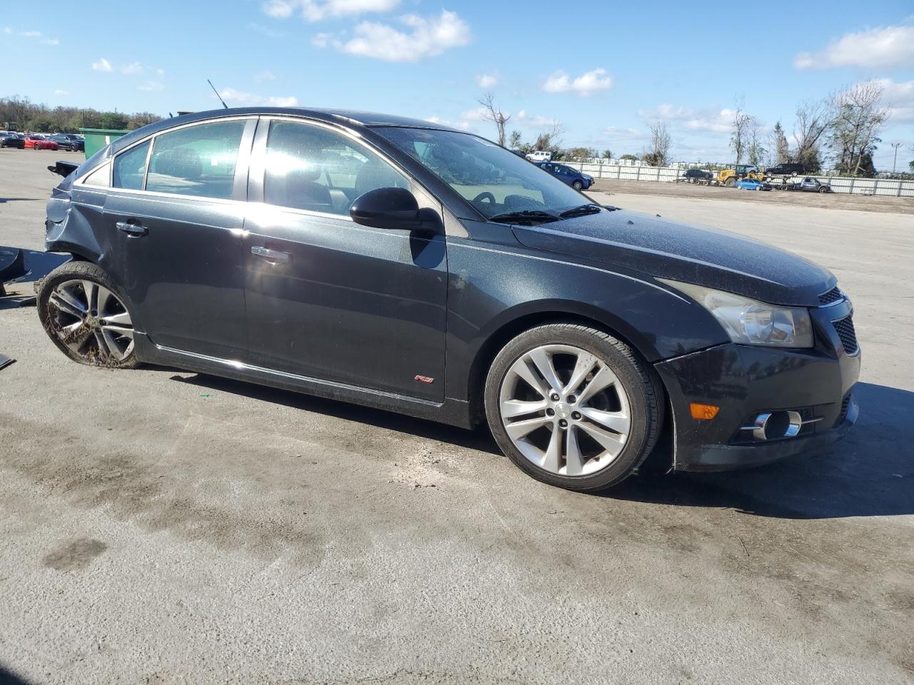 2014 Chevrolet Cruze VIN 1G1PG5SB7E7472466 Copart auction photo, rear end damage thumbnail 4