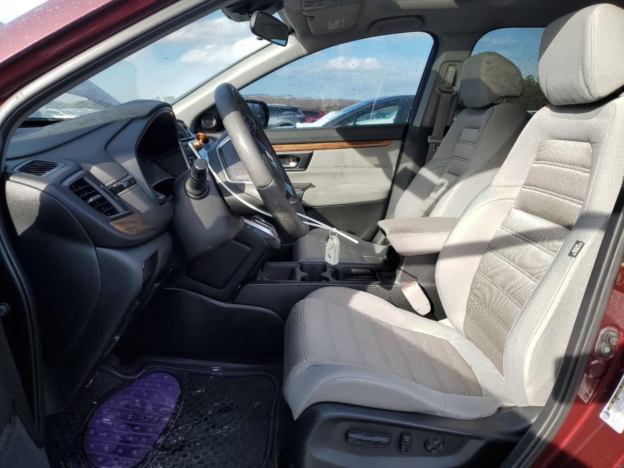 2017 Honda CR-V VIN 2HKRW2H58HH601804 Copart auction photo, rear end / front end damage thumbnail 7
