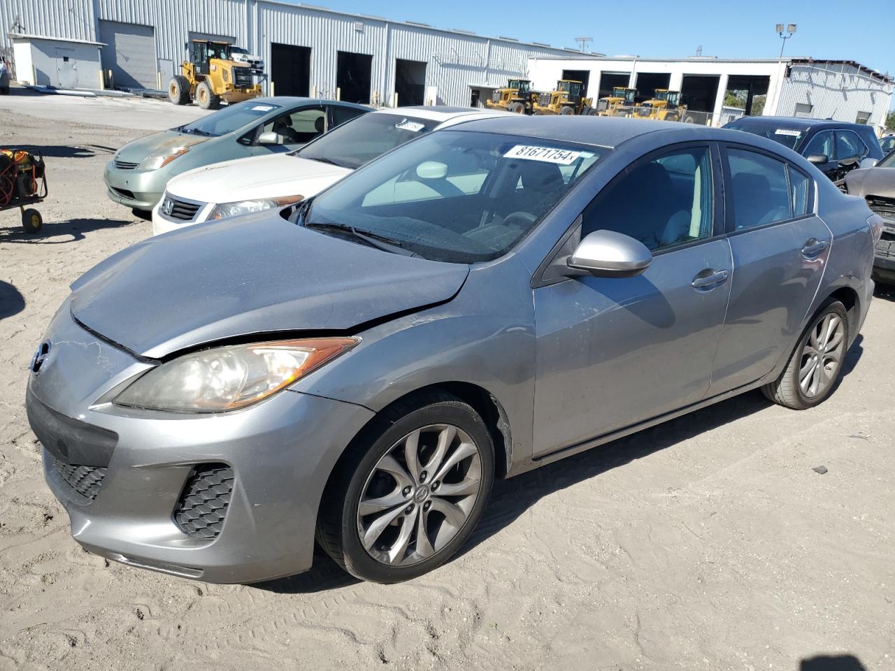 2013 Mazda 3 VIN JM1BL1TF9D1725473
