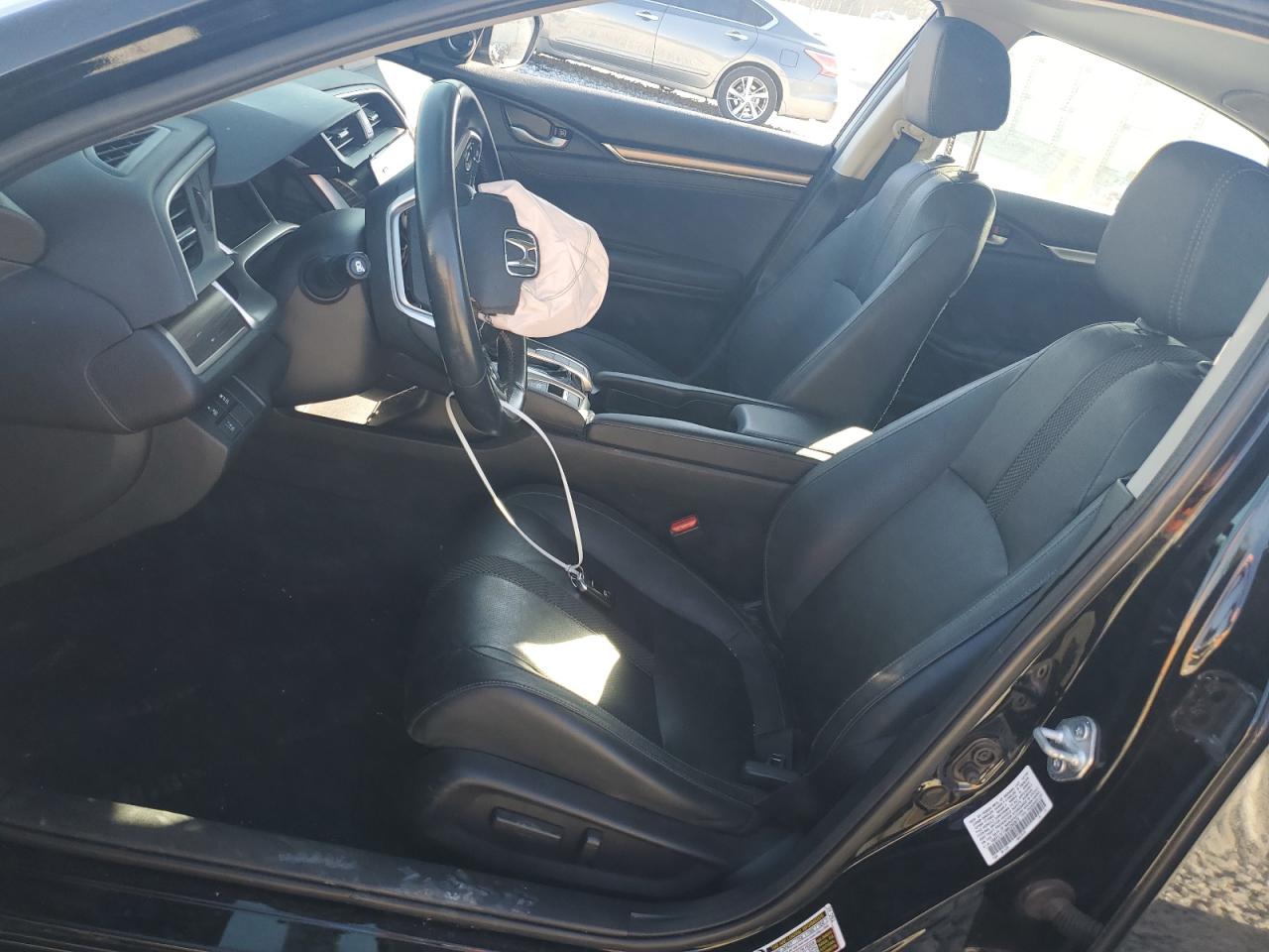 2021 Honda Civic VIN 19XFC1F73ME202873 Copart auction photo, front end / minor dent/scratches damage thumbnail 7