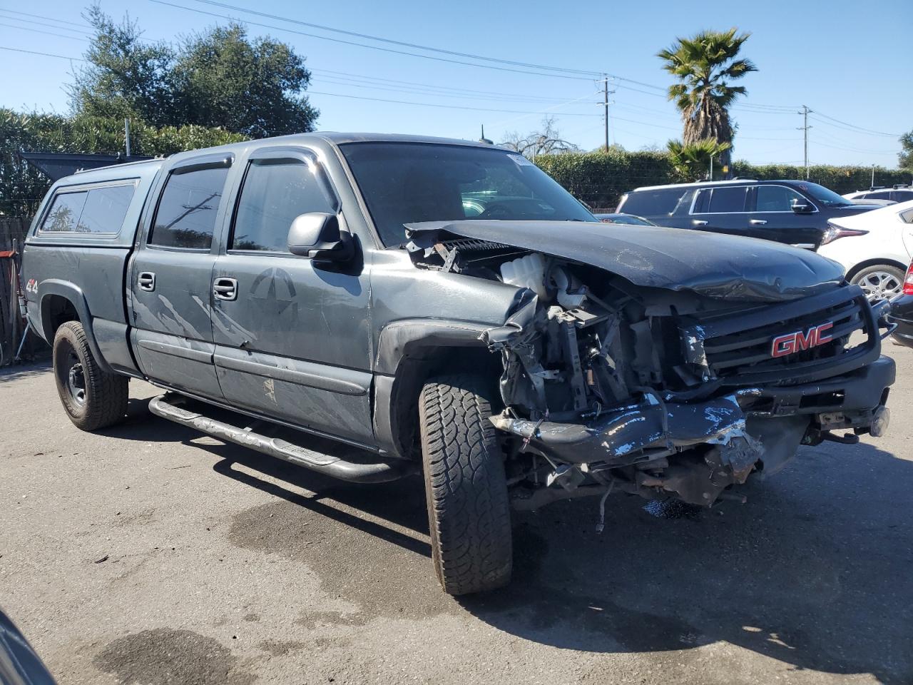 2003 GMC Sierra VIN 1GTGK13U83F193383 Copart auction photo, all over damage thumbnail 4