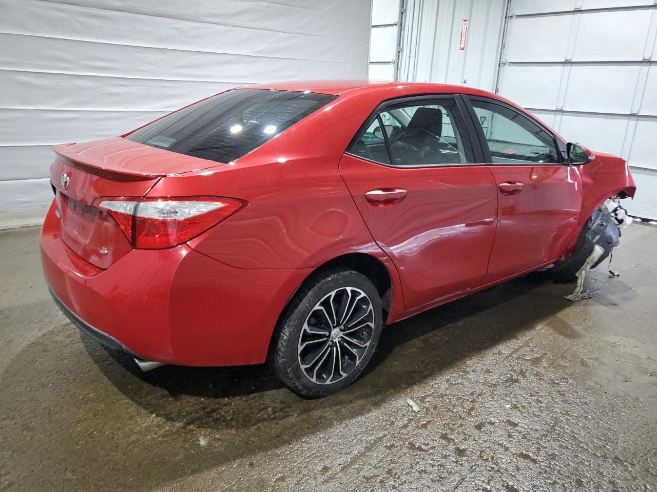 2016 Toyota Corolla VIN 2T1BURHE3GC523725 Copart auction photo, front end / undercarriage damage thumbnail 3