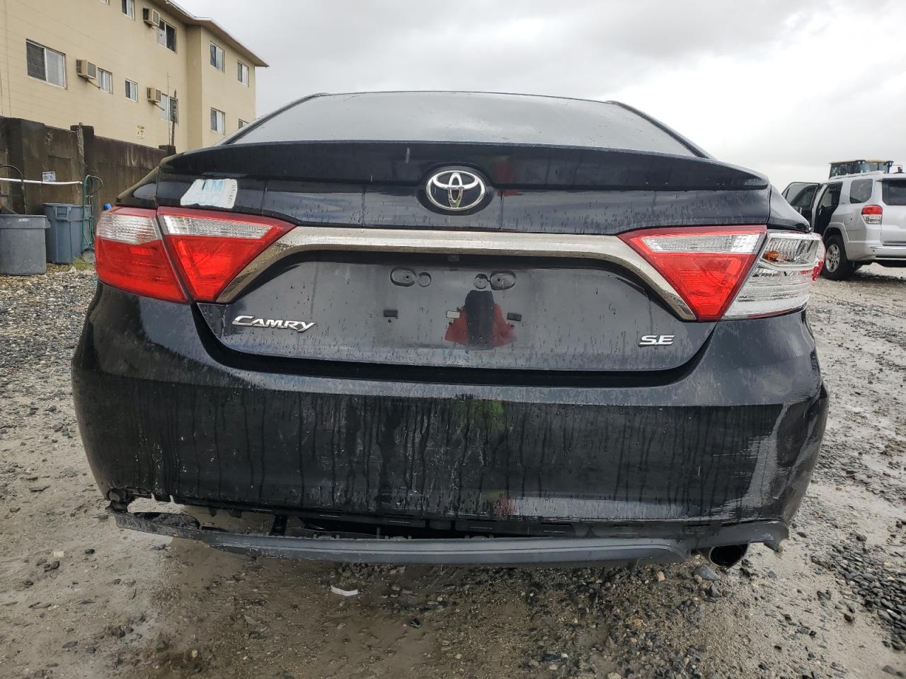 2015 Toyota Camry VIN 4T1BF1FK5FU921424 Copart auction photo, front end / rear end damage thumbnail 6