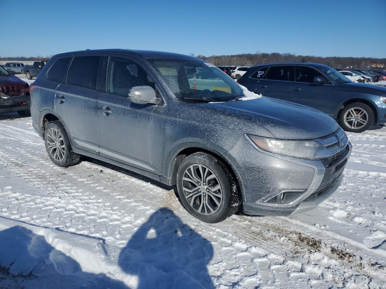 2017 Mitsubishi Outlander VIN JA4AZ3A39HZ045413 Copart auction photo, burn - interior damage thumbnail 4