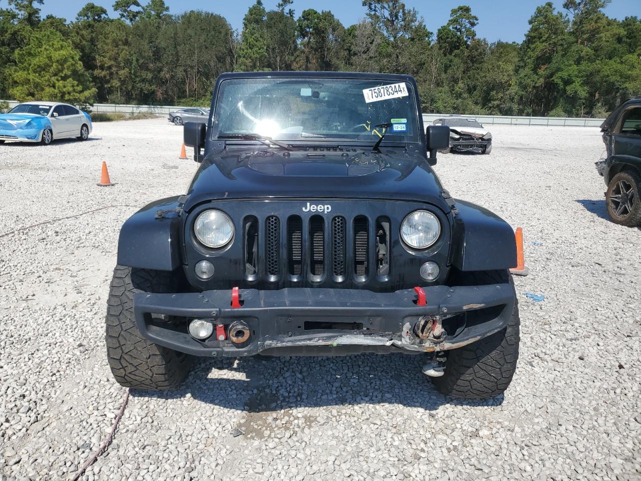 2016 Jeep Wrangler VIN 1C4HJWFG4GL107519 Copart auction photo, front end / rear end damage thumbnail 5