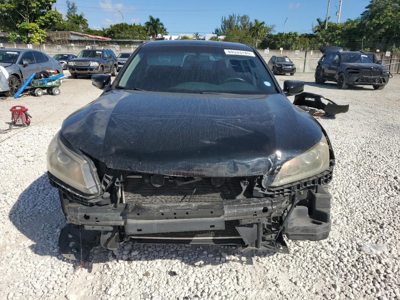 2013 Honda Accord VIN 1HGCR2F50DA037942 Copart auction photo, front end damage thumbnail 5