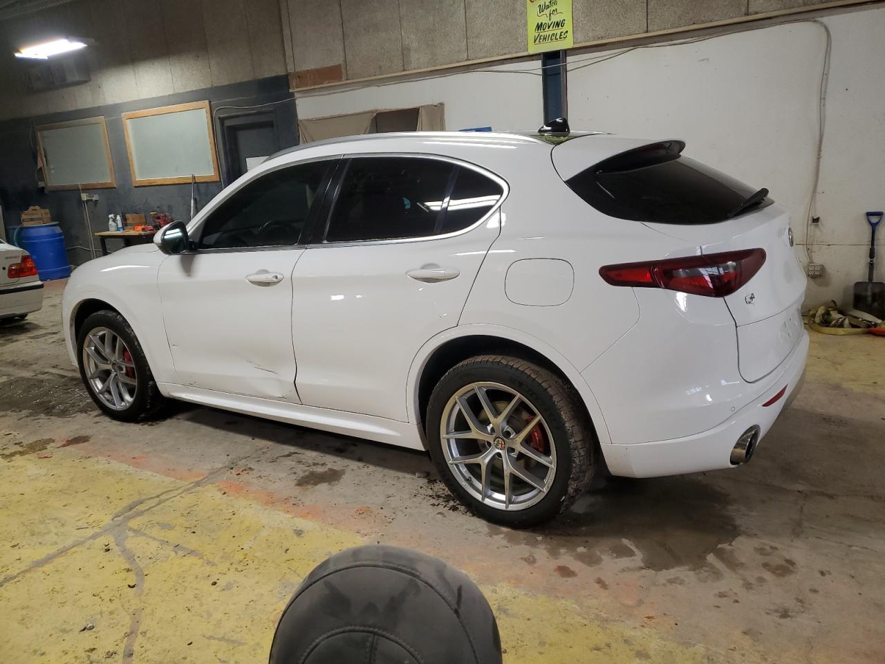 2021 Alfa Romeo Stelvio VIN ZASPAKBN1M7D17001 Copart auction photo, side / minor dent/scratches damage thumbnail 2