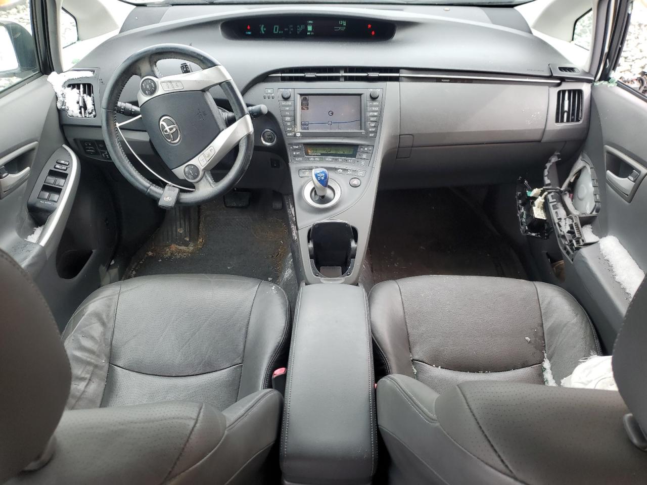 2010 Toyota Prius VIN JTDKN3DU0A0145288 Copart auction photo, side damage thumbnail 8