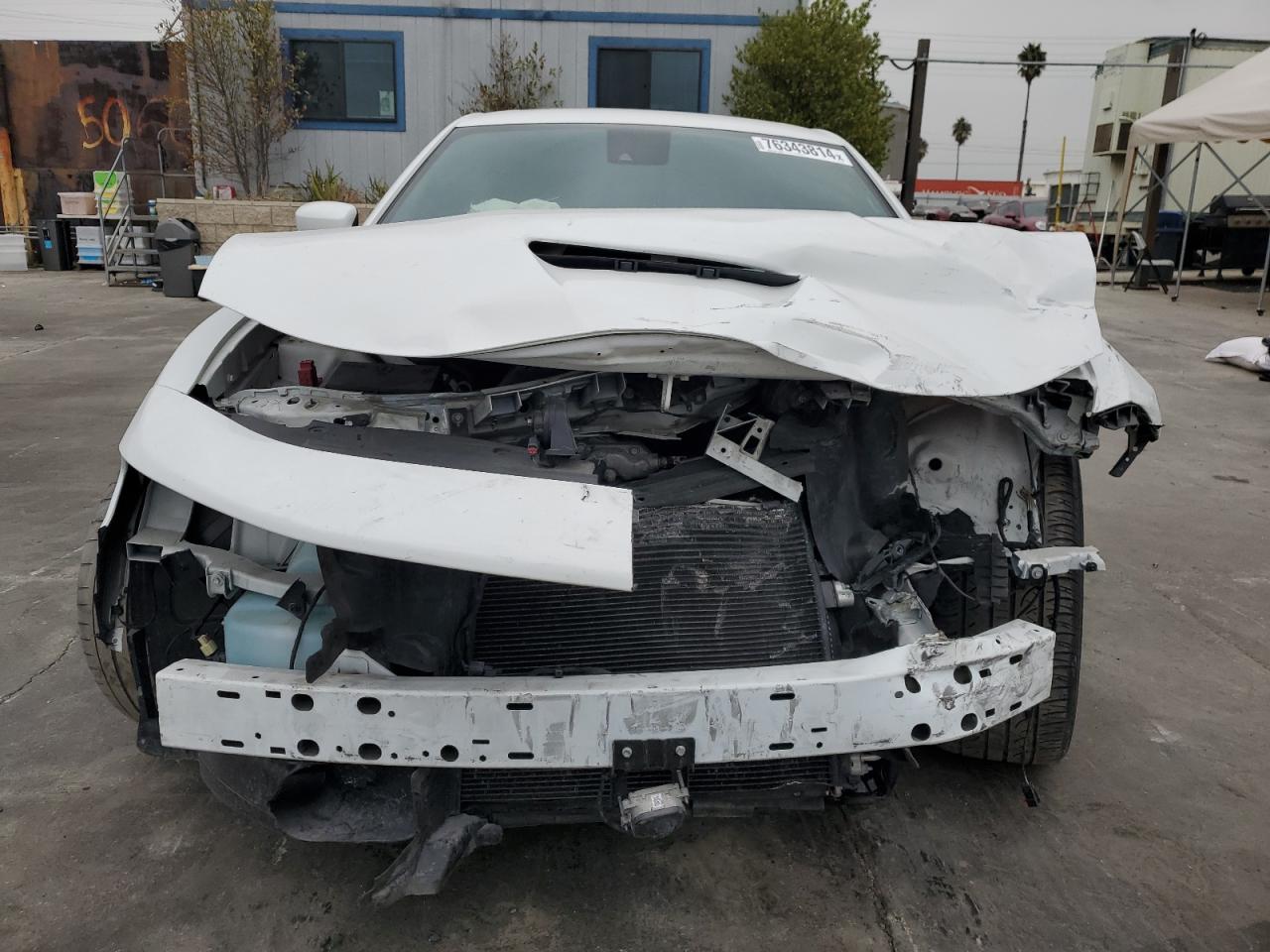 2020 Dodge Charger VIN 2C3CDXGJ4LH183190 Copart auction photo, front end / undercarriage damage thumbnail 5