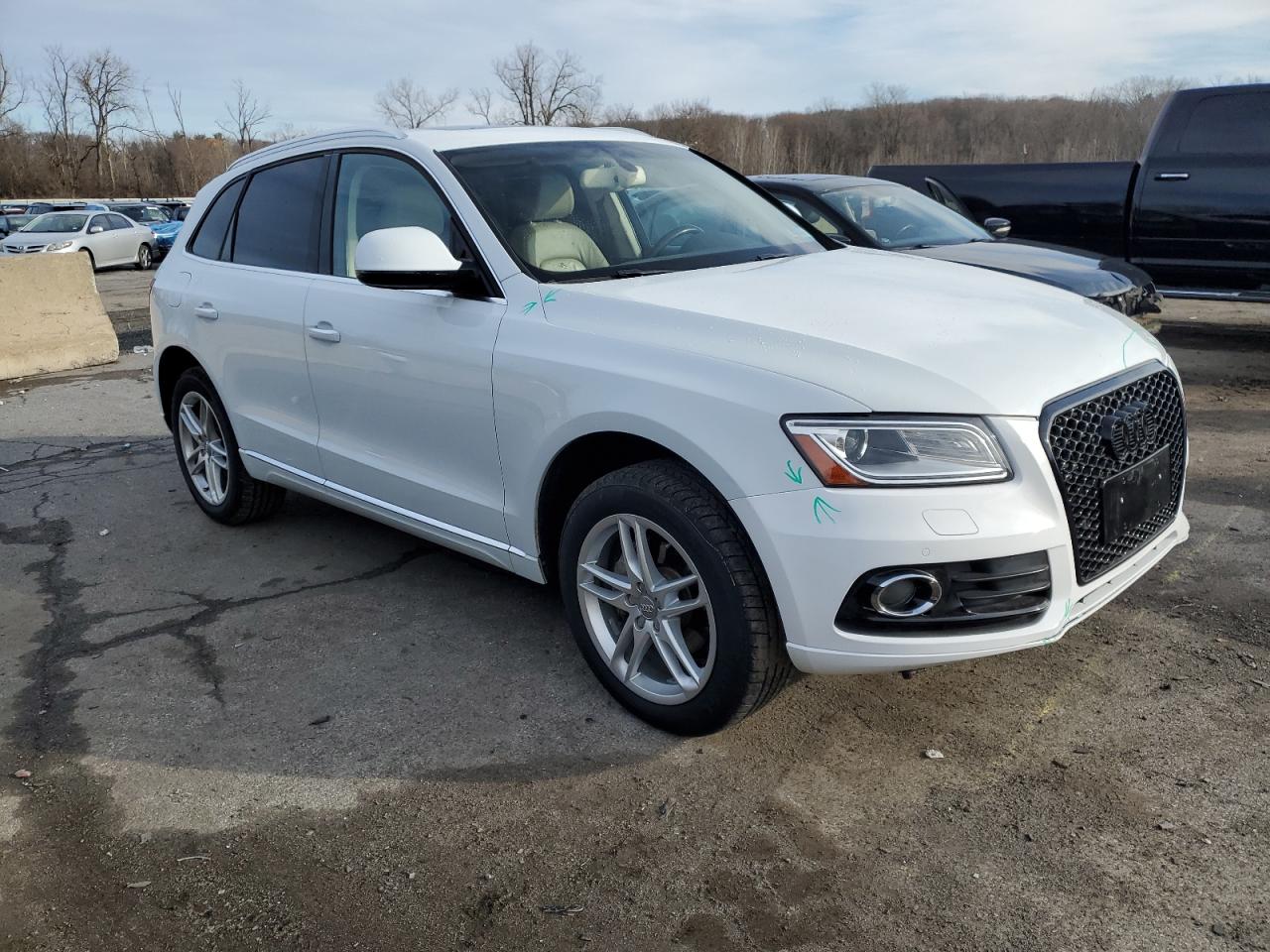 2016 Audi Q5 VIN WA1L2AFP0GA008681 Copart auction photo, rear end / minor dent/scratches damage thumbnail 4