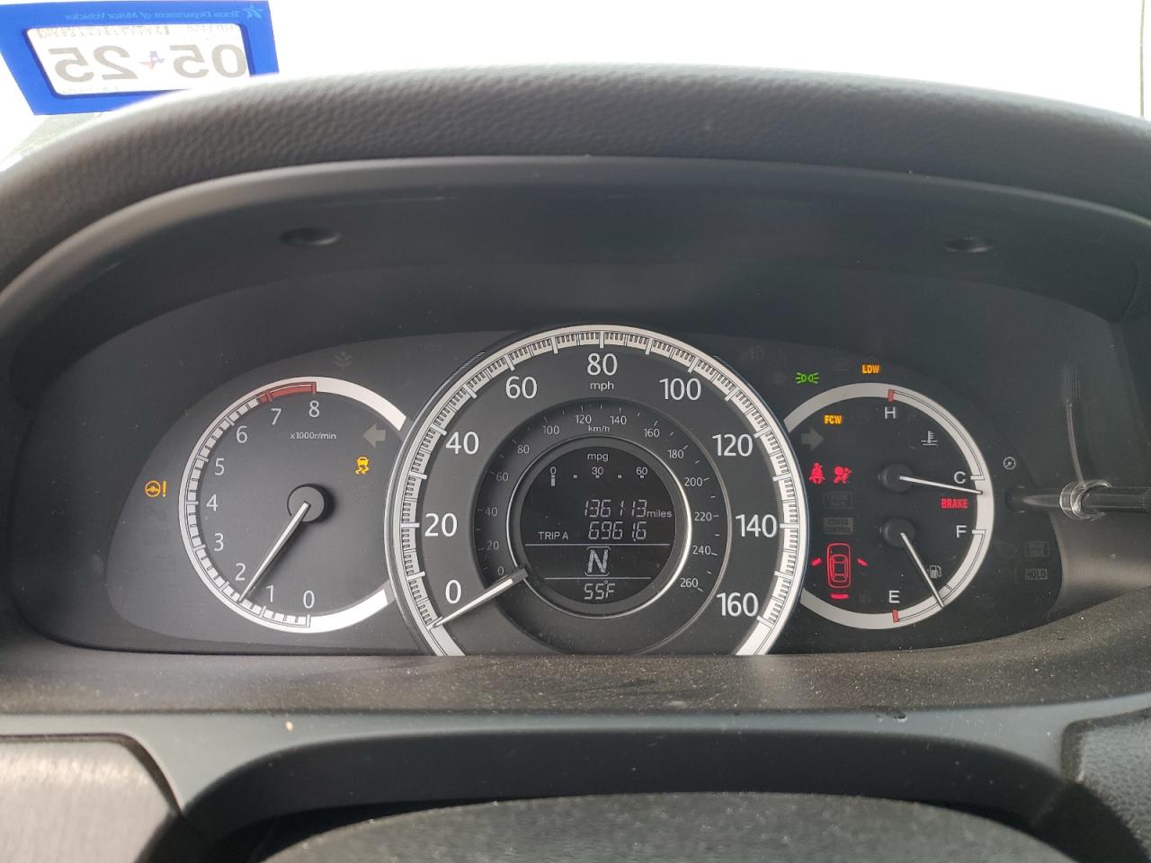 2014 Honda Accord VIN 1HGCR2F89EA119356 Copart auction photo, front end / side damage thumbnail 9