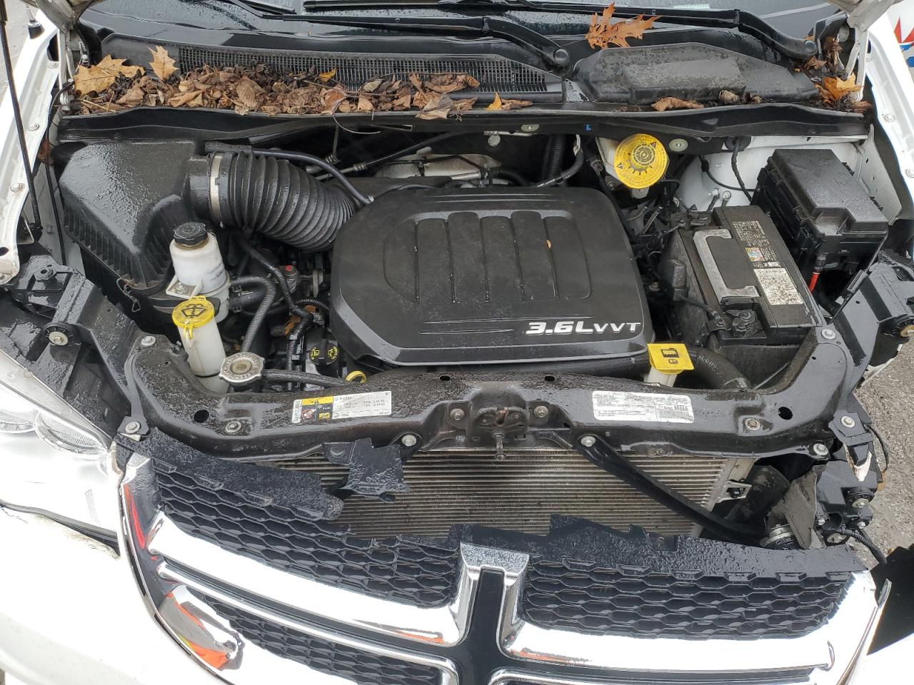 2017 Dodge Caravan VIN 2C7WDGBG3HR718096 Copart auction photo, front end / side damage thumbnail 11
