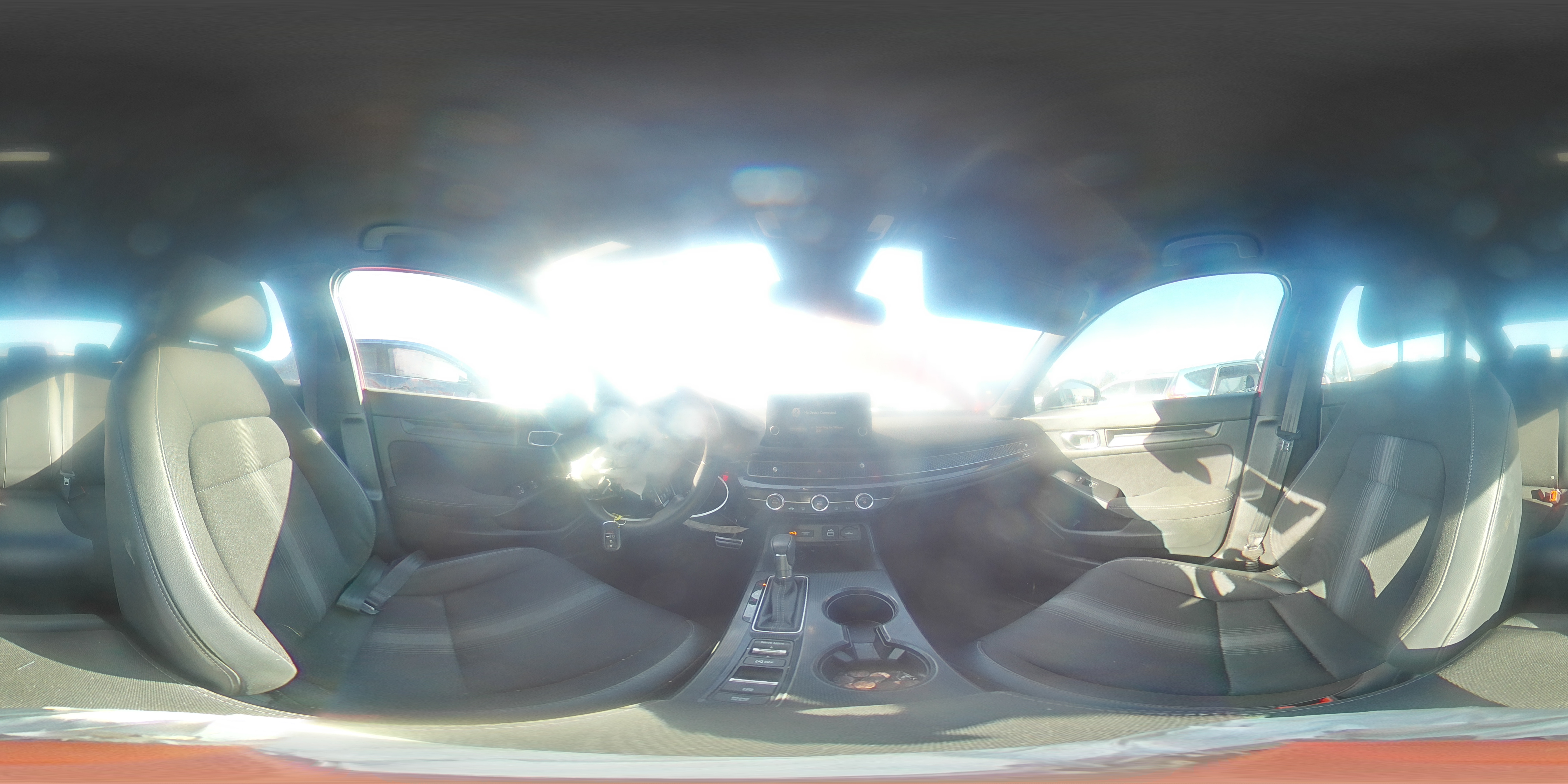 2023 Honda Civic VIN 2HGFE2F56PH528658 Copart auction photo, front end damage thumbnail 12
