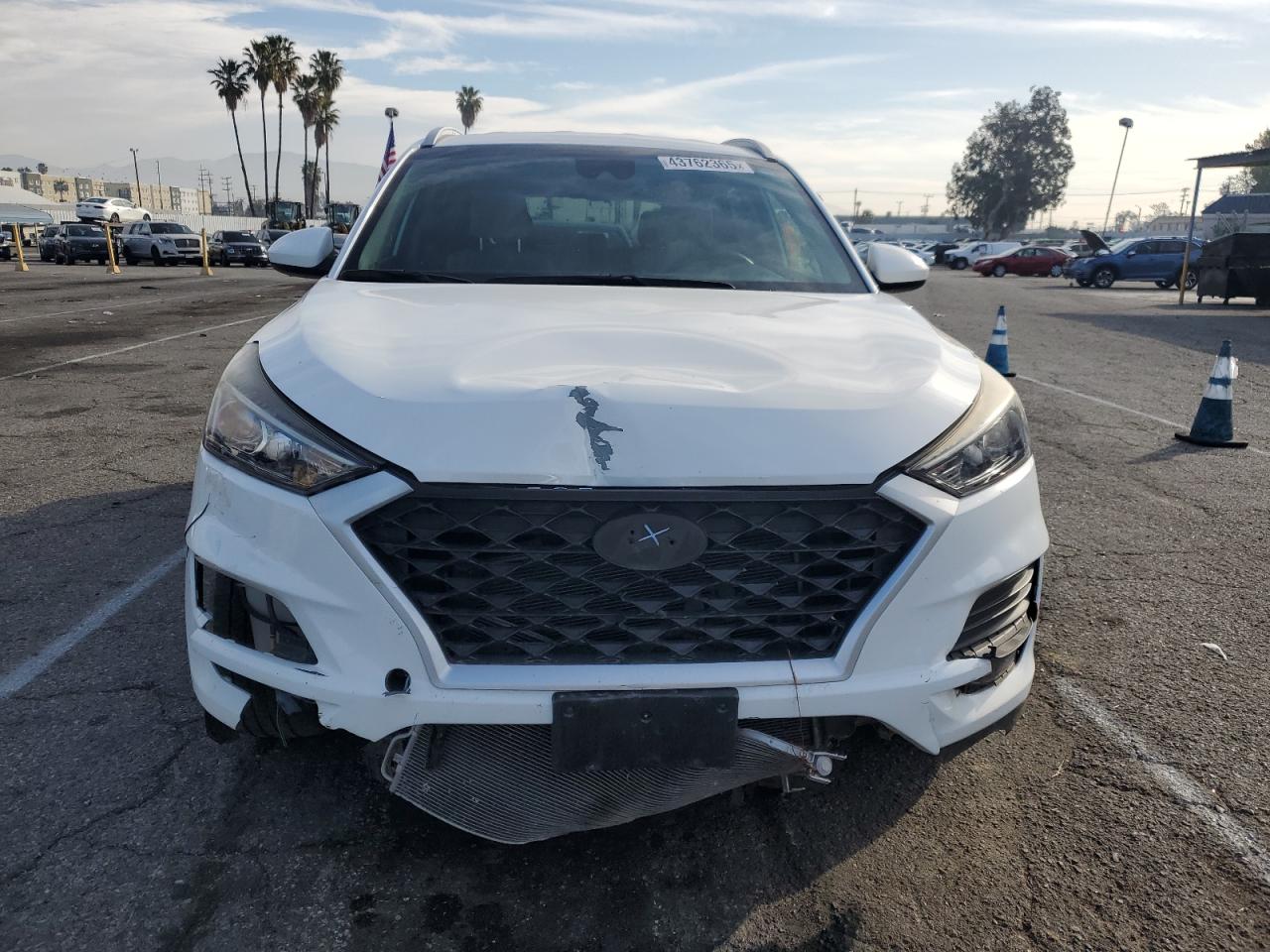 2020 Hyundai Tucson VIN KM8J33AL0LU175797 Copart auction photo, front end / minor dent/scratches damage thumbnail 5