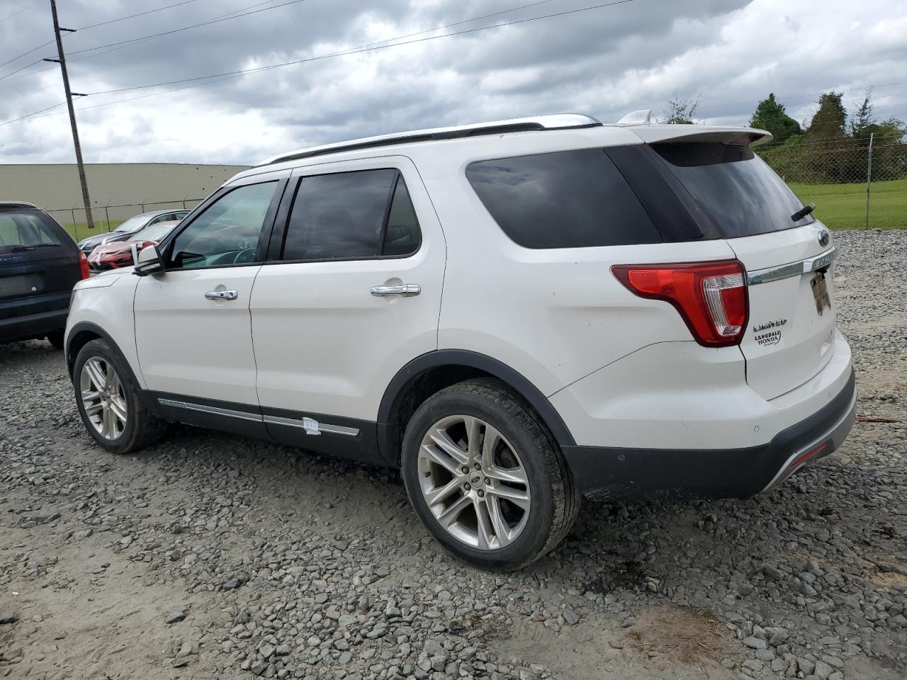 2016 Ford Explorer VIN 1FM5K7F82GGD33996 Copart auction photo, water/flood damage thumbnail 2