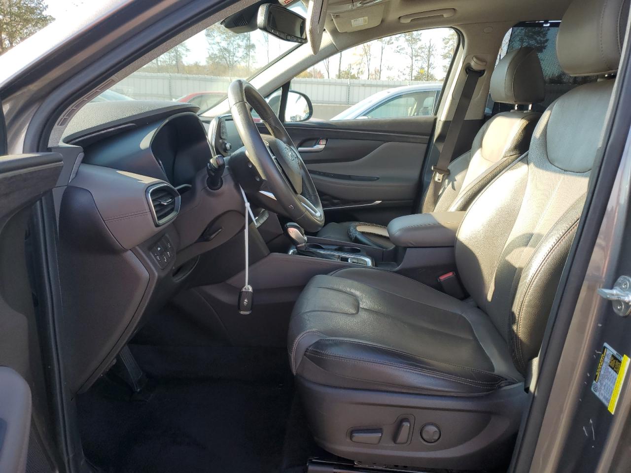 2020 Hyundai Santa Fe VIN 5NMS33AD8LH162109 Copart auction photo, side damage thumbnail 7