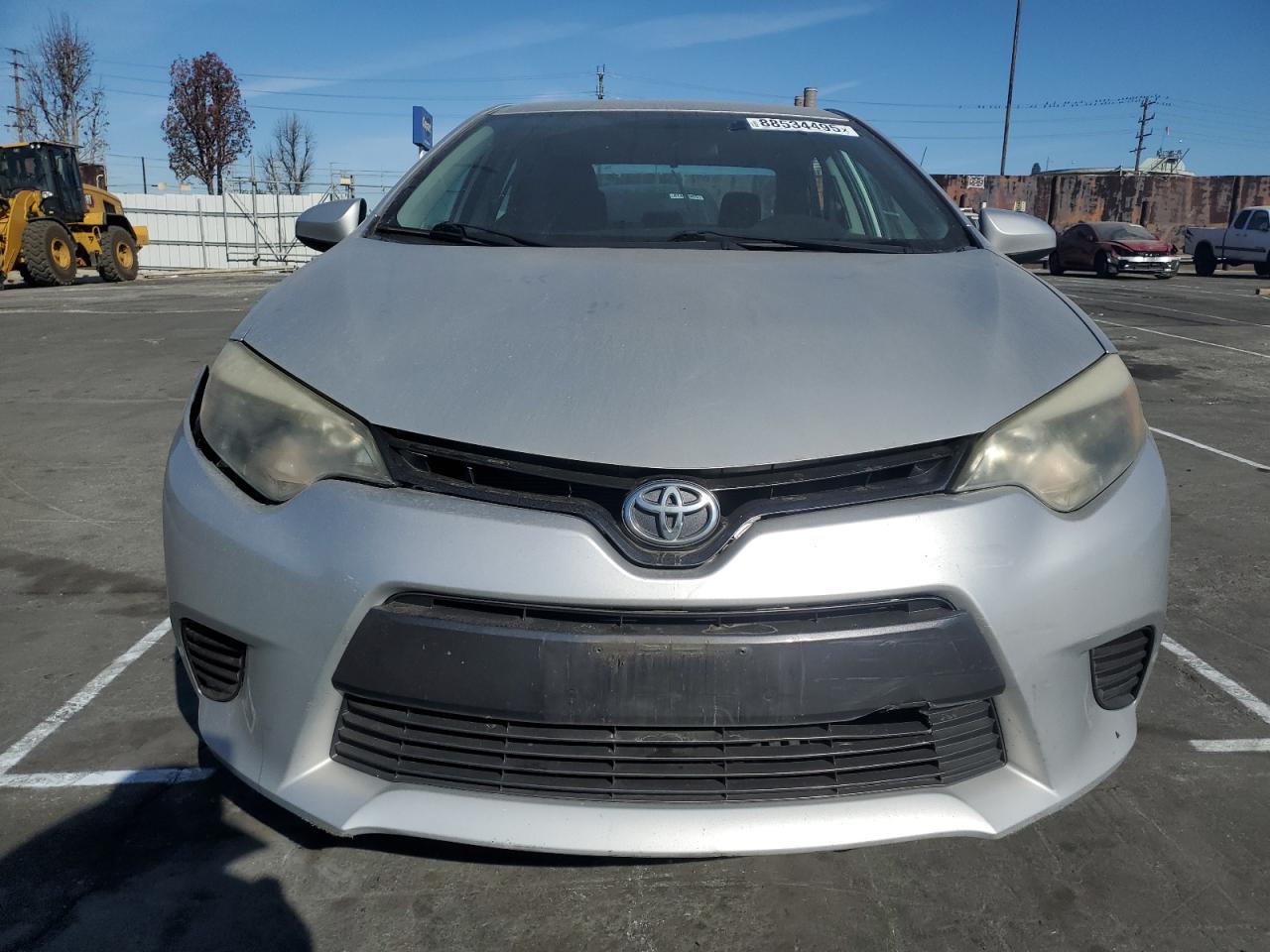 2015 Toyota Corolla VIN 5YFBURHEXFP243508 Copart auction photo, side / rear end damage thumbnail 5