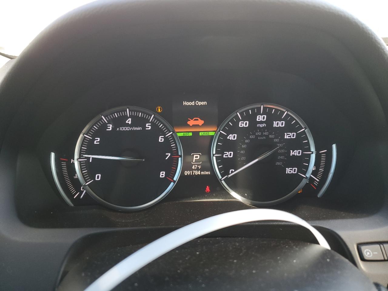 2018 Acura TLX VIN 19UUB2F59JA007083 Copart auction photo, vandalism / minor dent/scratches damage thumbnail 9
