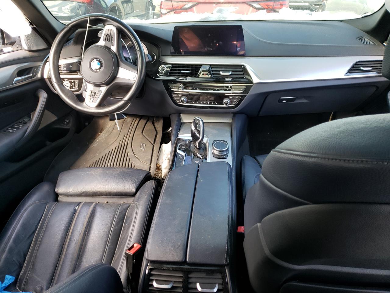 2018 BMW M5 VIN WBAJB9C59JB050103 Copart auction photo, rear end / side damage thumbnail 8