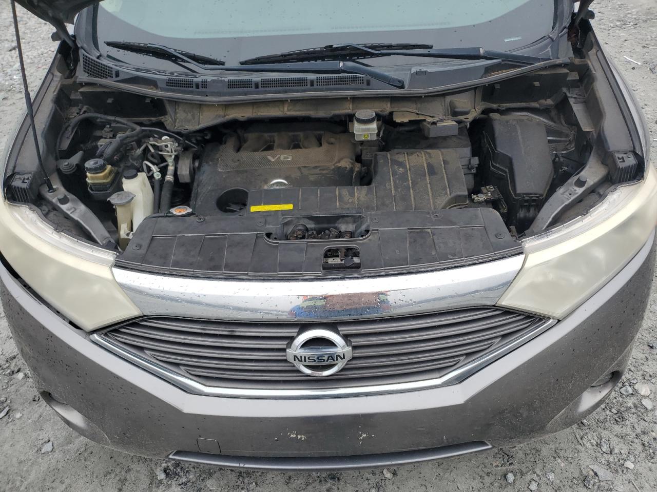 2015 Nissan Quest VIN JN8AE2KP5F9123183 Copart auction photo, side / front end damage thumbnail 12