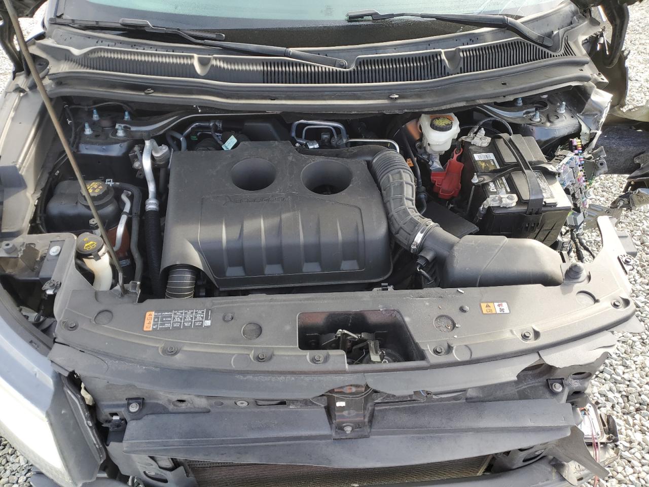 2017 Ford Explorer VIN 1FM5K7FHXHGD99827 Copart auction photo, front end / side damage thumbnail 12