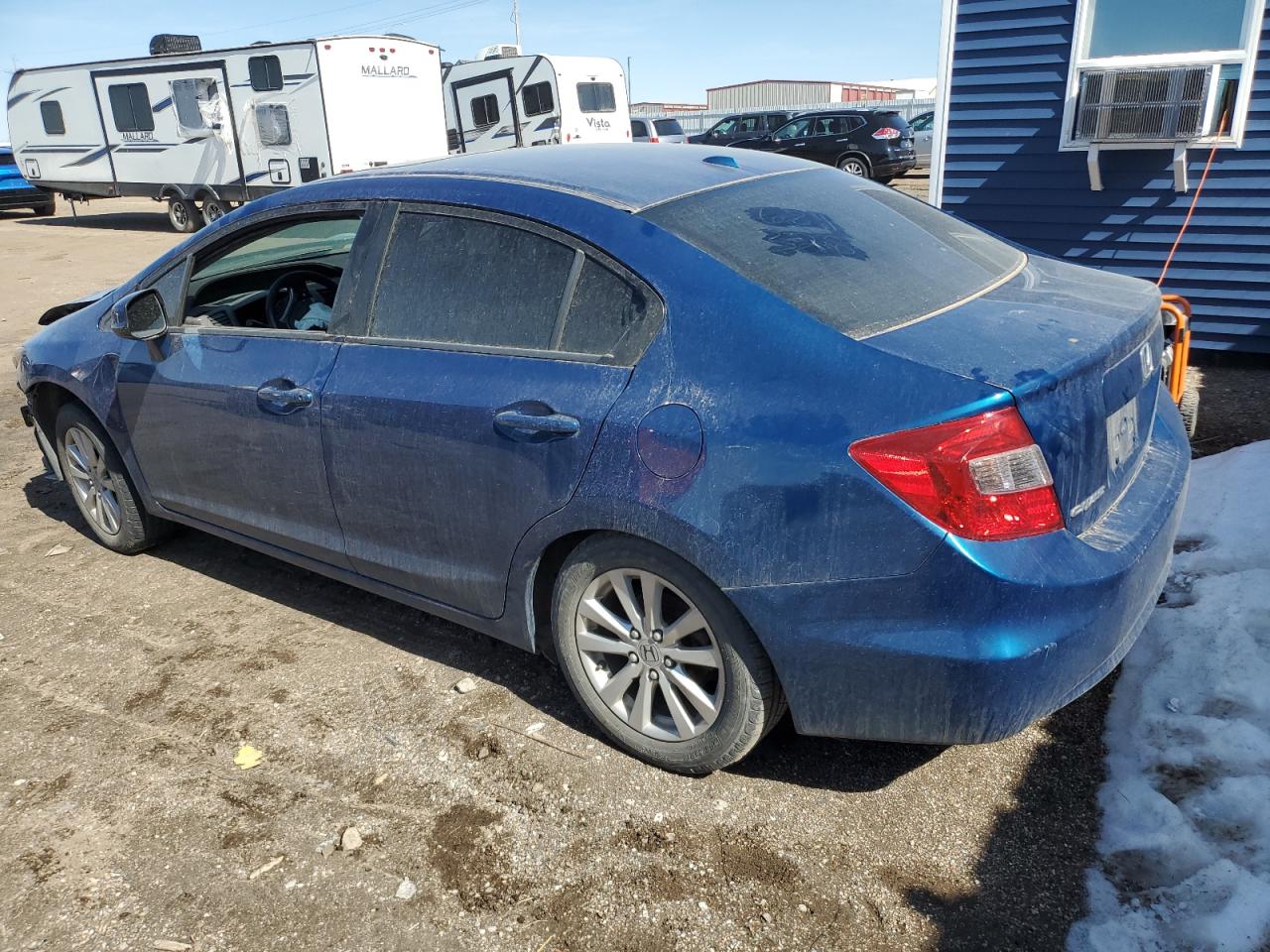 2012 Honda Civic VIN 19XFB2F88CE342952 Copart auction photo, front end damage thumbnail 2