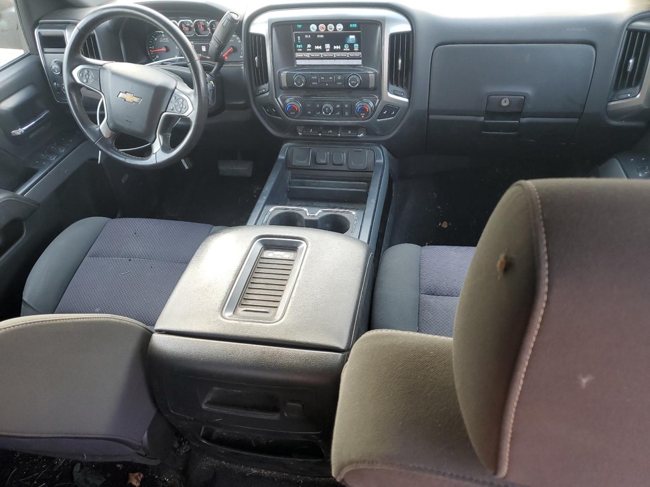 2017 Chevrolet Silverado VIN 3GCUKREC1HG233234 Copart auction photo, front end / rear end damage thumbnail 8