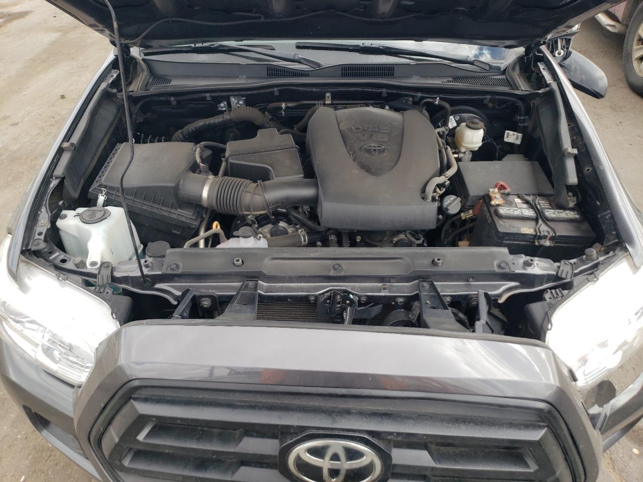 2020 Toyota Tacoma VIN 3TMCZ5AN1LM327406 Copart auction photo, all over damage thumbnail 11