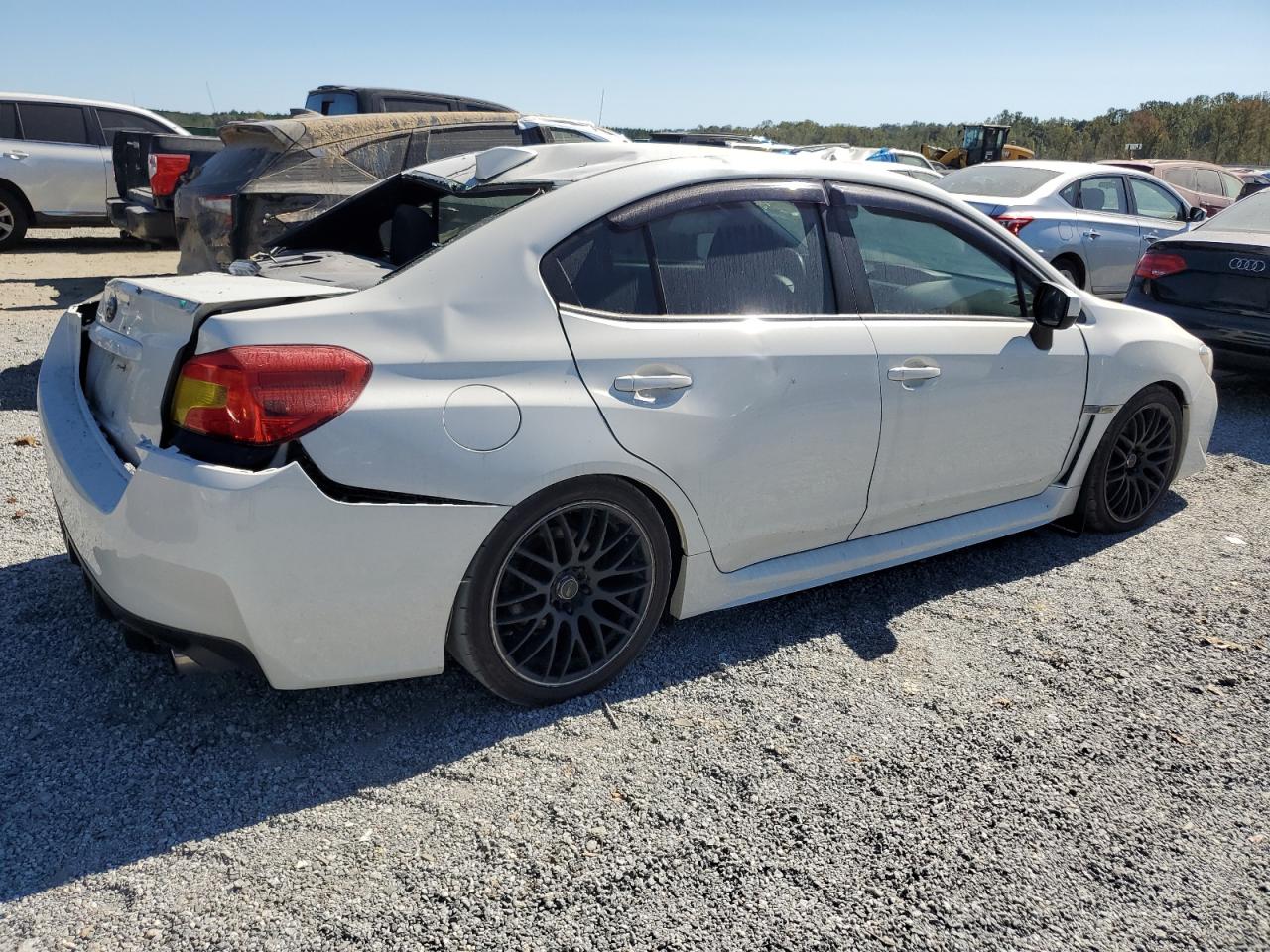 2015 Subaru WRX VIN JF1VA1G62F9809349 Copart auction photo, water/flood / rear end damage thumbnail 3