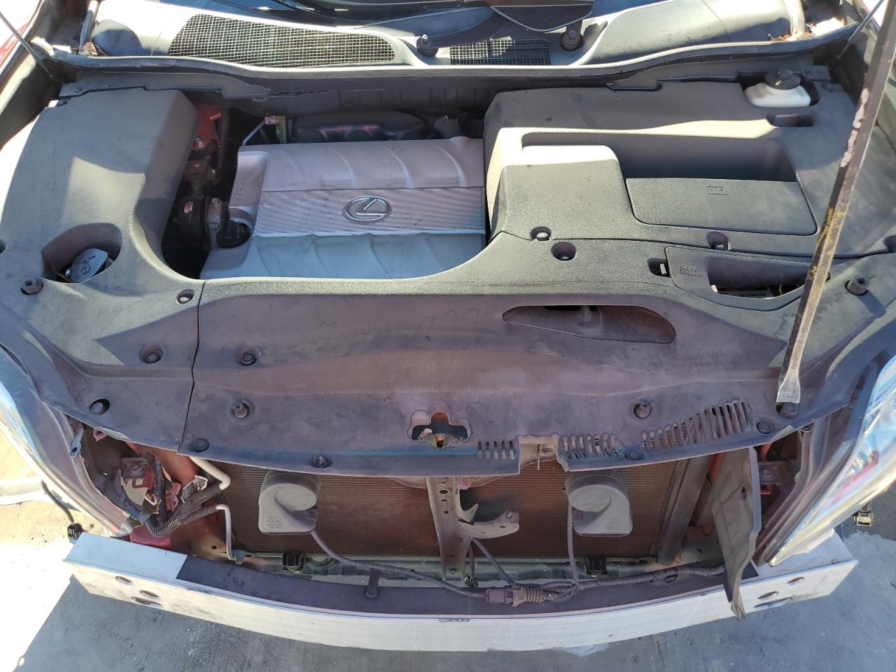 2012 Lexus RX VIN 2T2ZK1BA4CC071706 Copart auction photo, front end / minor dent/scratches damage thumbnail 12
