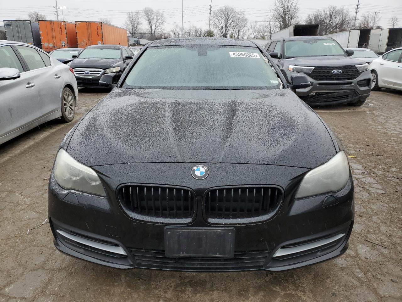 2014 BMW 5er VIN WBA5B3C56ED530611 Copart auction photo, hail damage thumbnail 5